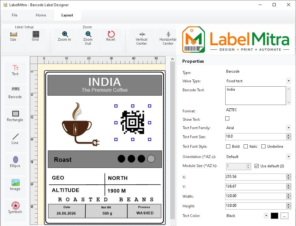 LabelMitra label designer